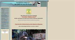Desktop Screenshot of perrera-dogs.de